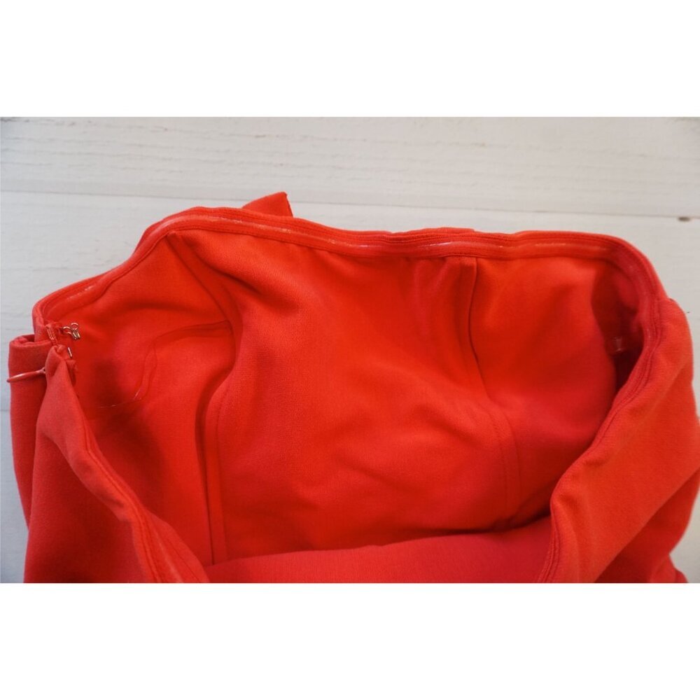 Parvenue Red Strapless Bow Jumpsuit - Size M - Picture 11 of 12